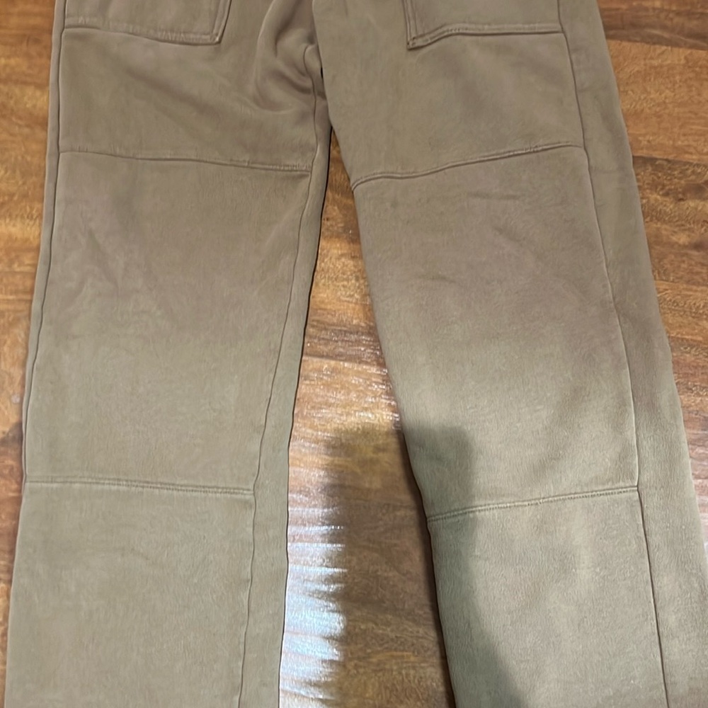 Abercrombie & Fitch Khaki Fleece Lined Pants - Picture 6 of 6